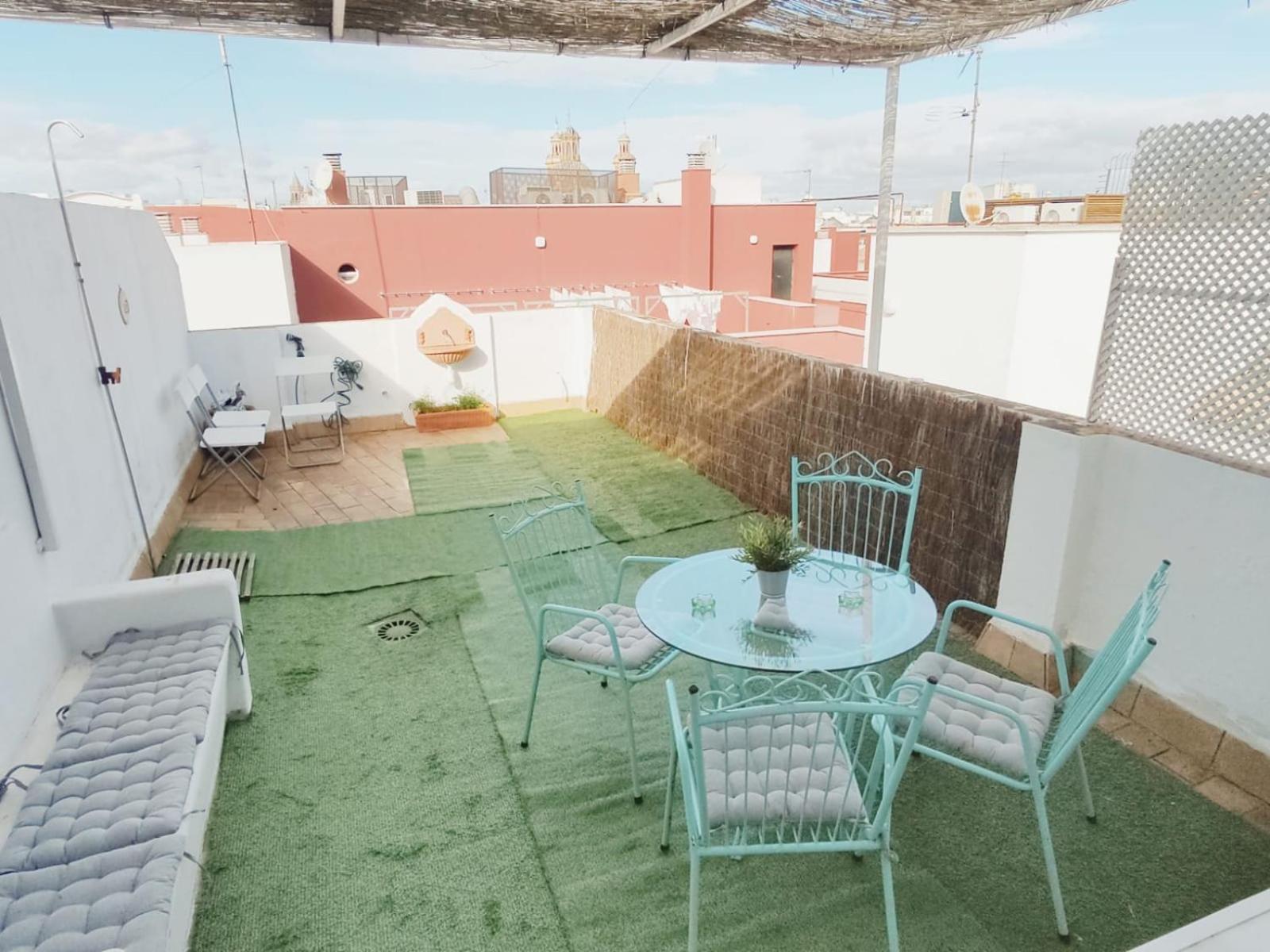 Appartement Homeyseville-duplex Con Terraza Santa Cruz 5 Pax, Parking Optional Séville